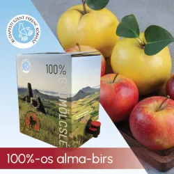   100%-os alma-birs gymlcsl